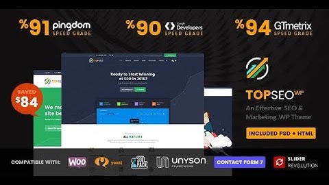 TopSEO - SEO, Digital Marketing WordPress Theme Install & Demo import