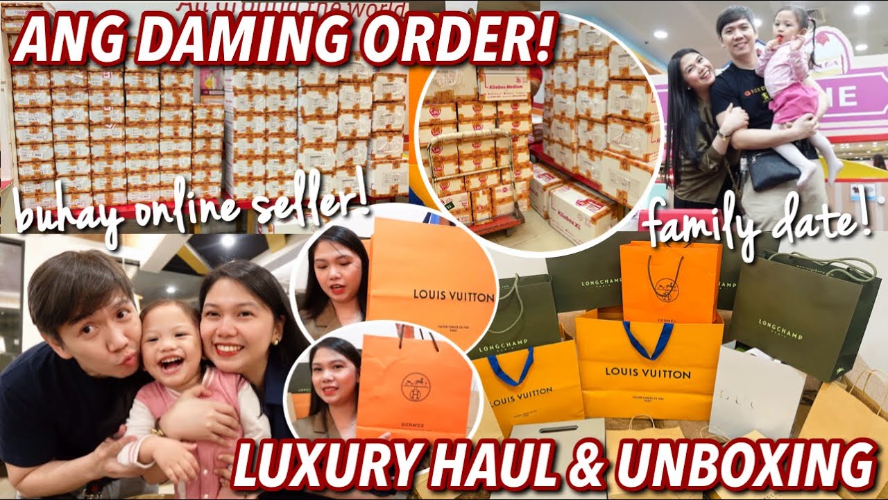 GRABE ANG DAMING ORDER! LUXURY HAUL & UNBOXING + FAMILY DATE! | VLOG252 Candy Inoue♥️