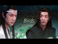 Wei Wuxian Lan Wangji Birds The Untamed FMV