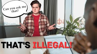 Full Job Interview Questions You Didn’t Know Were ILLEGAL! Guide