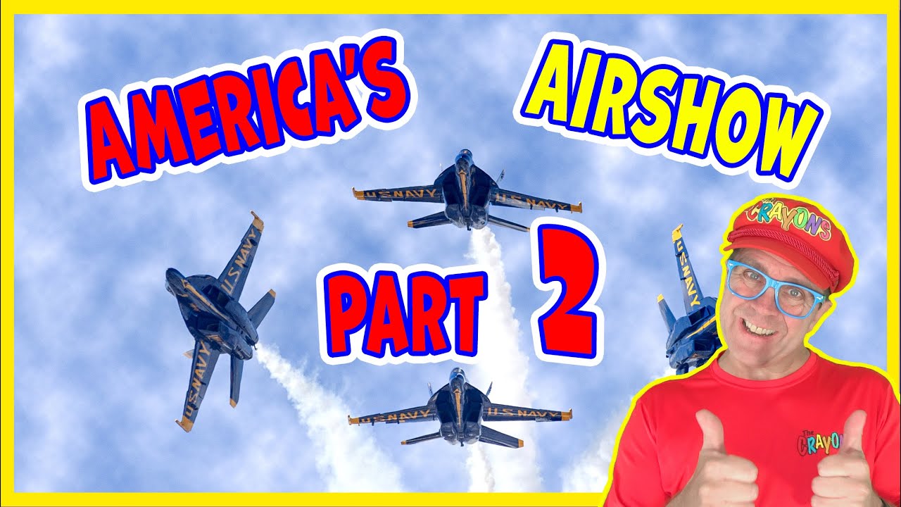 Americas Airshow Part 2 | Airshows for kids | Planes for kids