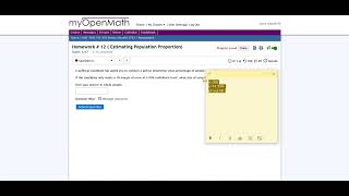 Finding The Sample Size Needed to Estimate The Population Proportion