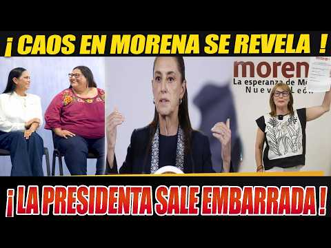 SCANDAL ERUPTS! TATIANA REBELS AGAINST MORENA, ACCUSING THEM OF BETRAYALS AND SCAMS THE PRESIDENT