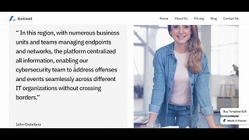 Axionet — AI Cyber Security Startup Template
