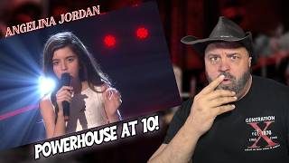 BD Reacts to Angelina Jordan (10 Year Old) - Feeling Good