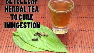 How To Use Betel Leaf Herbal Tea For Curing Indigestion Diy Bowl Of Herbs