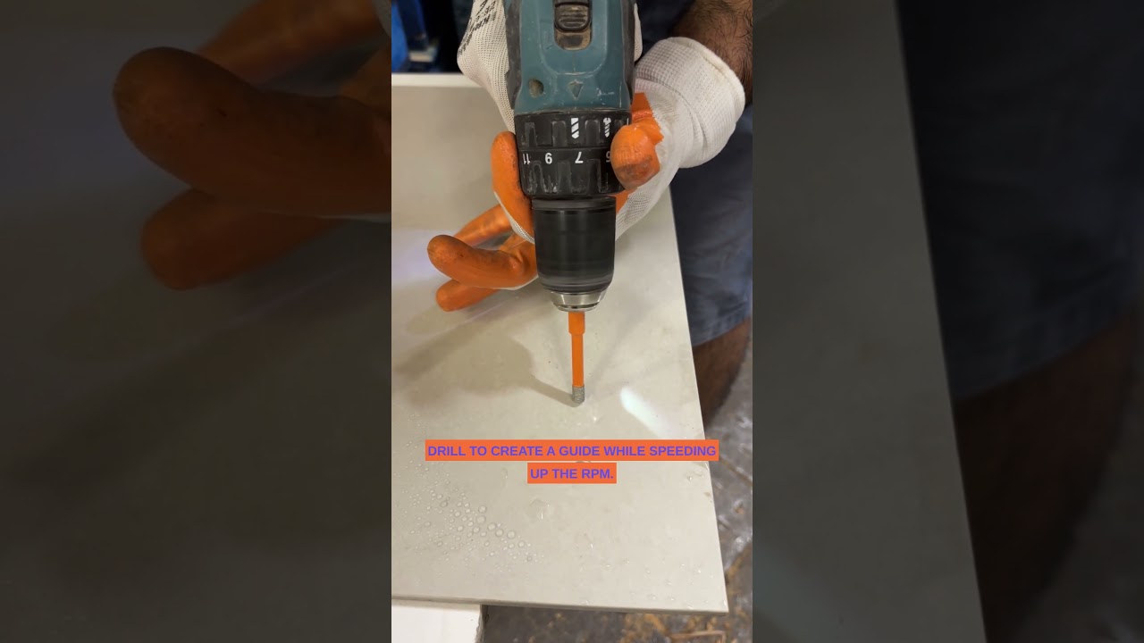 Diamond Tool! 💎 The KRÖBAHN Dry Diamond Tile Bit is an absolute BEAUT! 