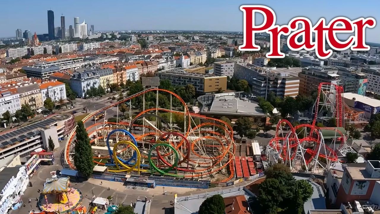 4K POV Experience: Free Fall Tower Ride at Wiener Prater
