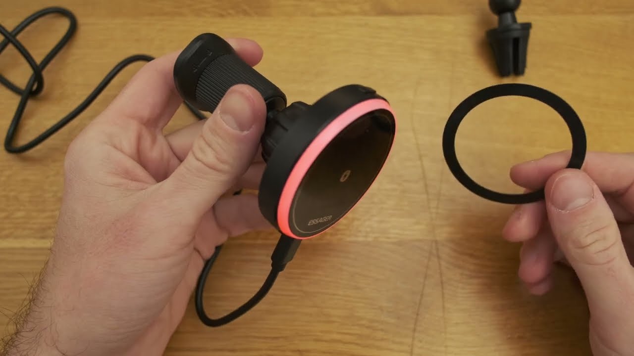 Essager T1 - держатель смартфона в дефлектор авто с magsafe. Идеален для Iphone