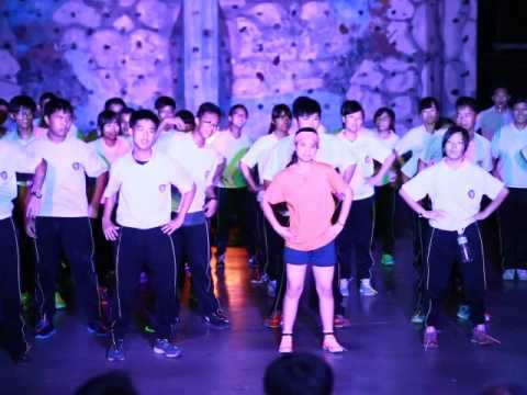 105 高國一露營營火晚會高1甲表演2