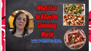 What I Eat In A Day On Slimming World (WW Points Inc.) April9,2024 #slimmingworld #whatieatinaday