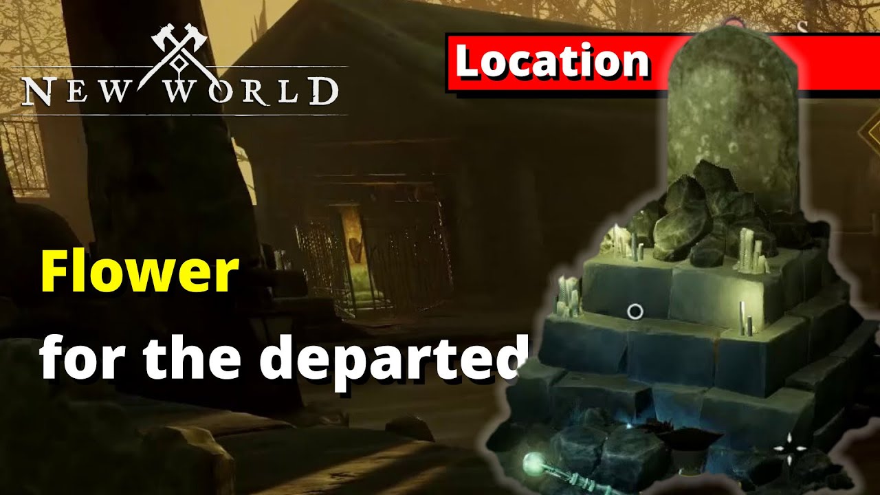 Blossoming Flower for the Departed Altar Location New World YouTube