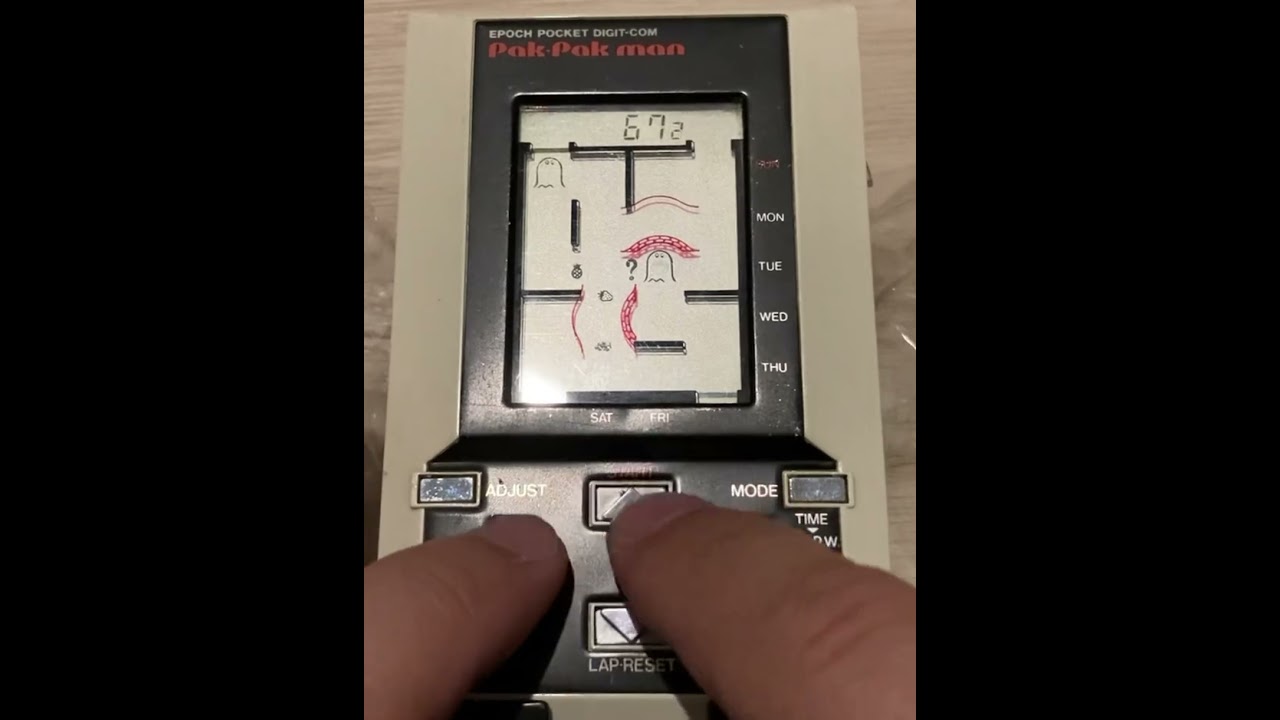 懐かしのLSIゲーム) パクパクマンⅠ - YouTube
