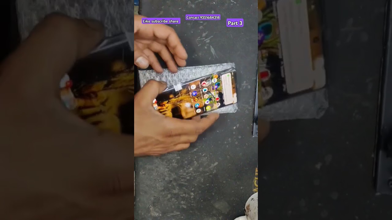 Vivo V27 pro 5g original display & back panel replacement 