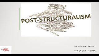 Poststructuralism| UGC-NET| GATE| LITMANIA| ENGLISH LITERATURE