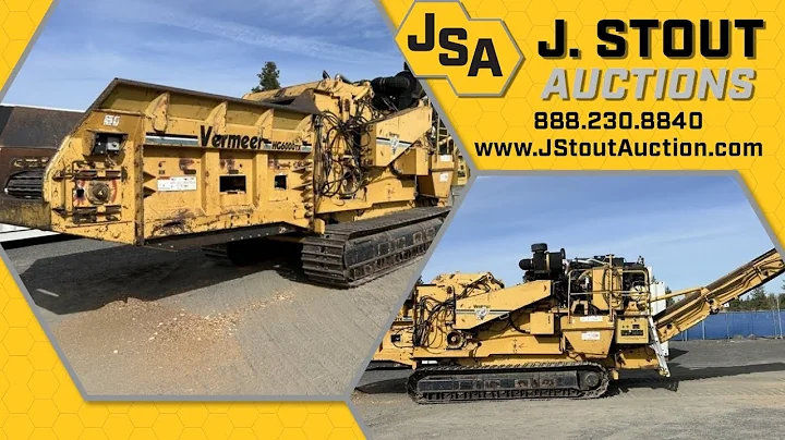 2005 Vermeer HG6000TX Horizontal Grinder