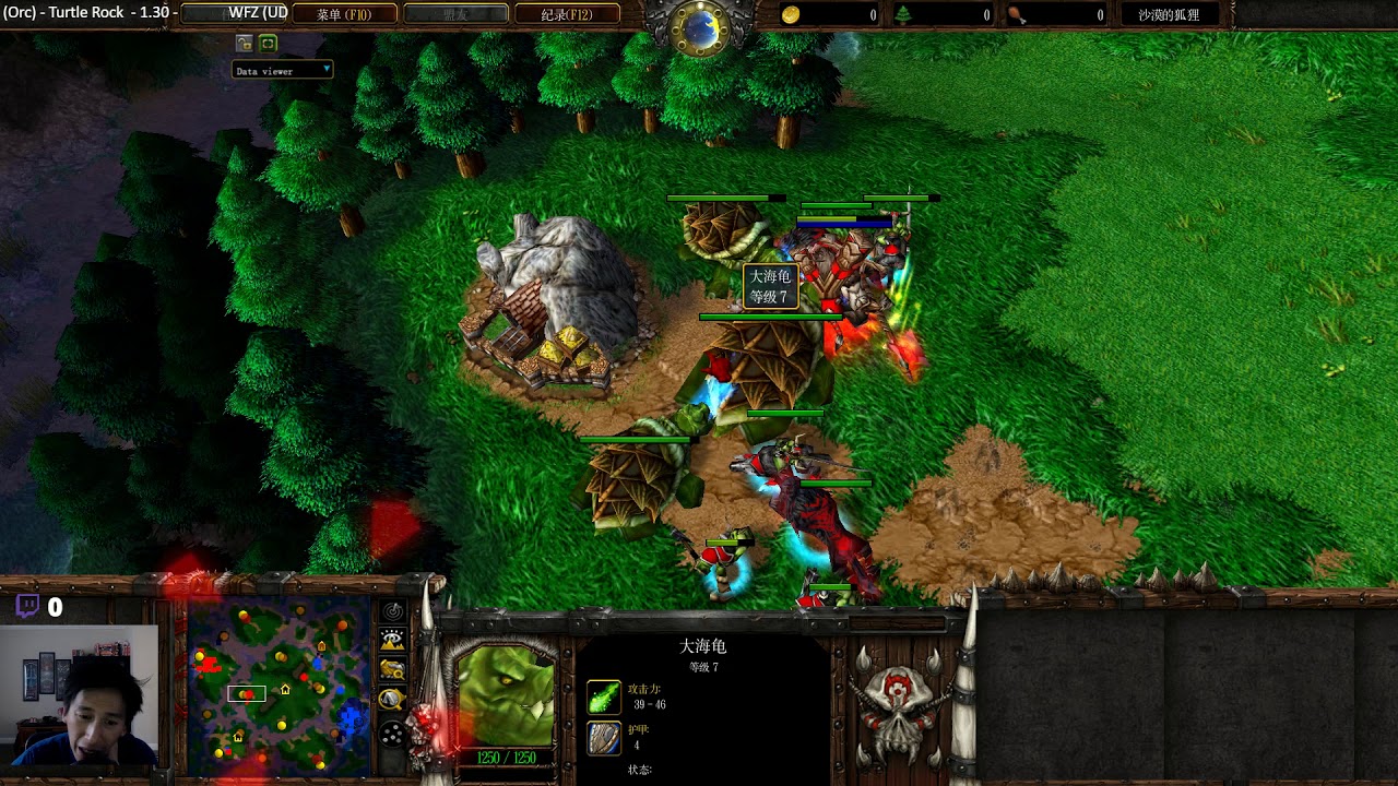 Fly (Orc) vs WFZ (UD) - WarCraft 3 - 1.30 - WC2226