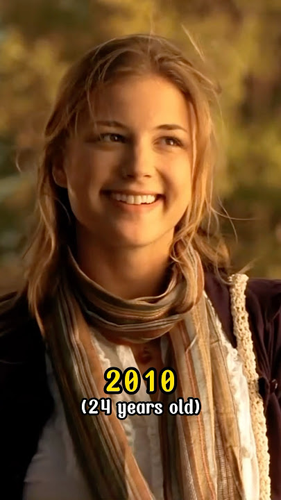 Emily VamCamp through the years #emilyvancamp #foryou #fyp #thenandnow #evolution
