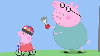 Greta Gris | Cykeltävling | Tecknade filmer för barn