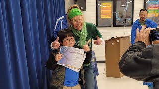 Woodbury Elementary 2ND trimester academic achievement award 2023.