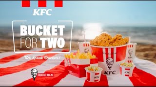 The New Bucket for Two from KFC