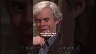 How many shots it will take to hook up with a Bill Hader character part 2 #billhader