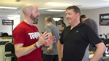 HEAD TE3300 - Tennis Stringing Room @ BNP Paribas Open