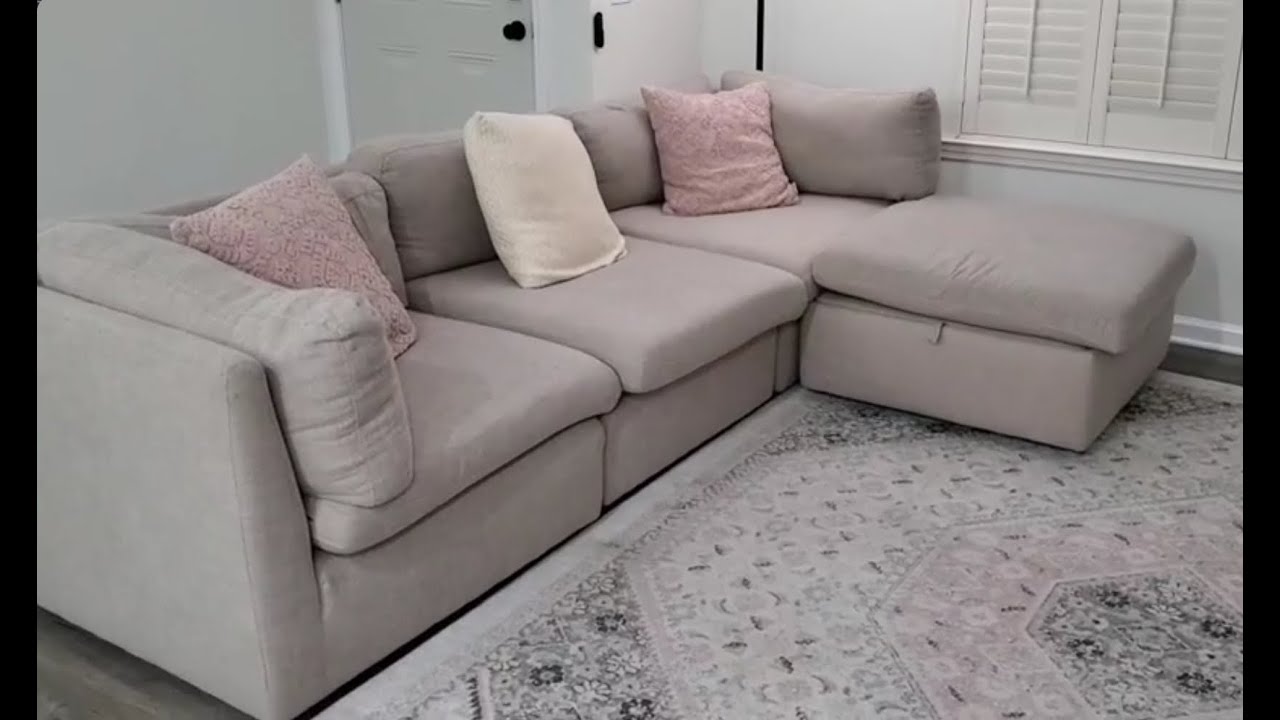 Chita Oversized L Shaped Sectional Couch Review