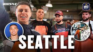 Exploring Seattle For The World Cup With Super Bowl Champ Zach Charbonnet