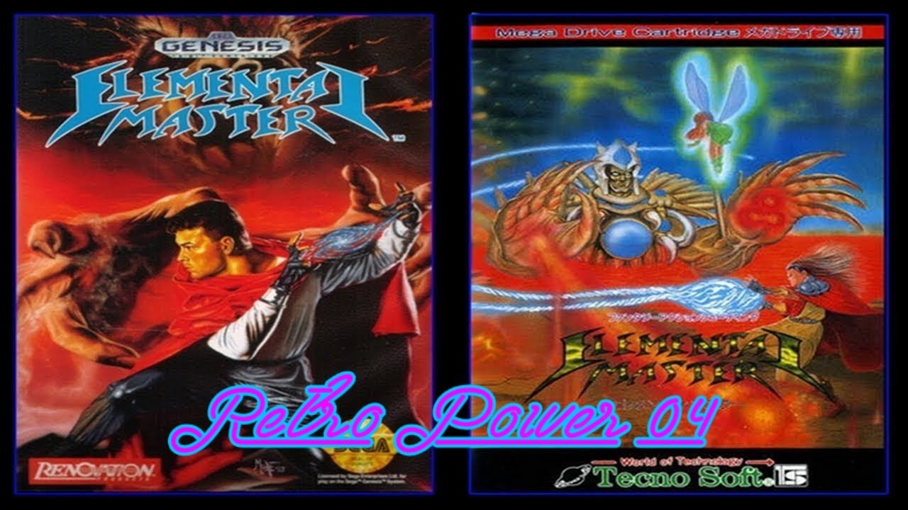 RETRO POWER #04 - Elemental Master (Sega Mega Drive 1993)