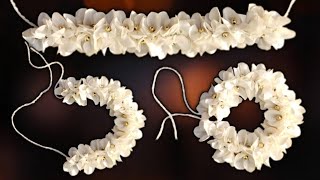 Download lagu Beautiful Ribbon Gajra || How To Make Ribbon Gajra || Ribbon Gajra Making At Home || SUJATA DAS 💖💖