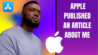 Apple Published An Article About Me |Tech (Part 7)|Taiwo Omisore|Off Point Podcast screenshot 5