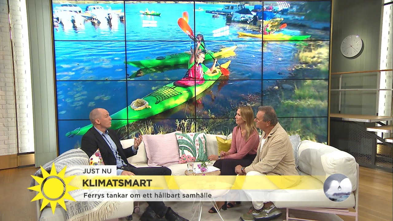 Björn Ferrys ägnar sitt liv åt miljön: Ville ha en ny livsvision efter idrotten - Nyhetsmorgon (TV4)
