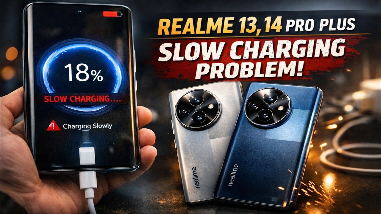 🔌Realme 13 pro plus slow charging Problem⚡/Realme 14 pro plus slow charging Problem/live solution ✅