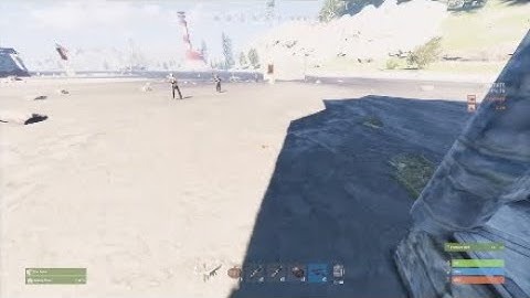 30 Second Raid Defence 4v5 | Rust Console Ps4 Gameplay