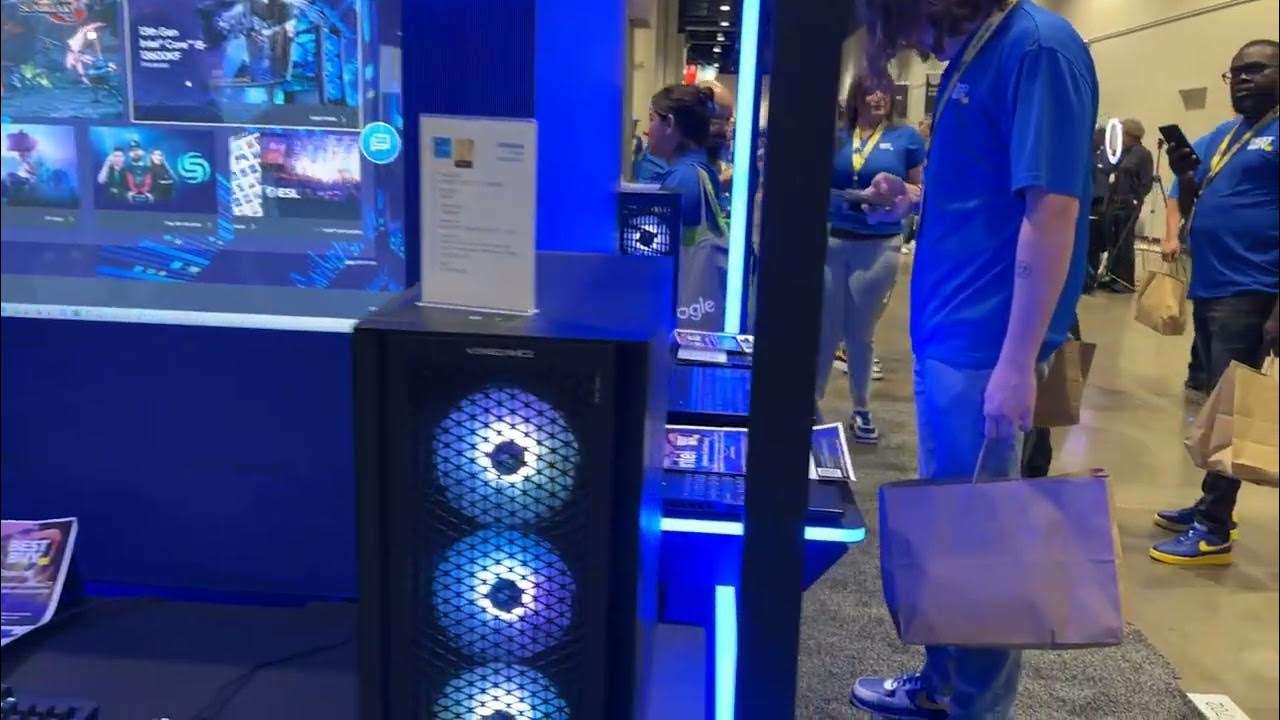Best Buy Achievers May 2023 Intel Booth Activity Highlights YouTube