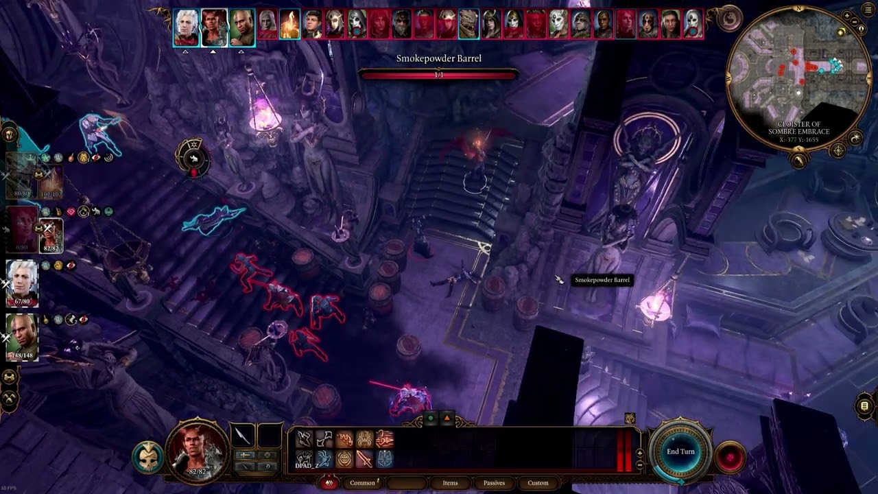 BG3 Honour Mode - Barrelmancy VS Viconia & Sharrans