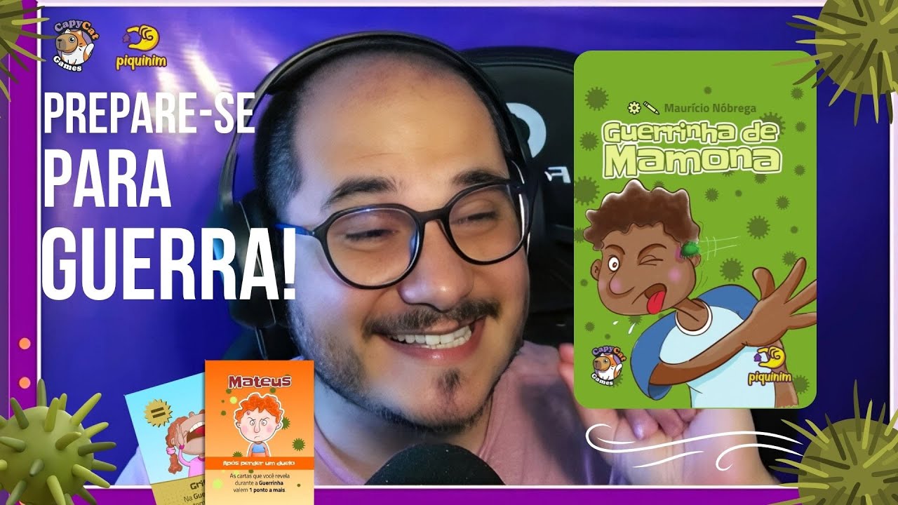 UM JOGO DE DUELO BEM ÚNICO! | Guerrinha de Mamonas | Regras + Gameplay