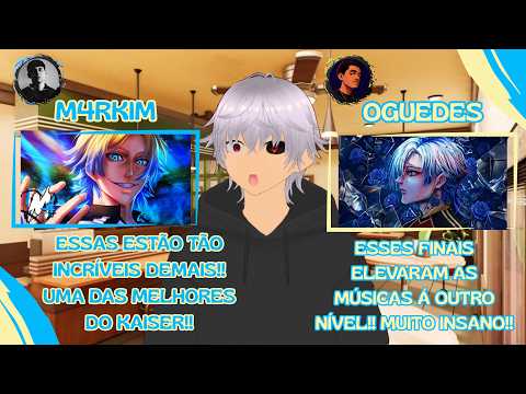 REACT 2 EM 1 | IMPERADOR e Por Trás do Imperador 💔 - Kaiser (Blue Lock) | @M4rkim e @OGuedes_Ofc