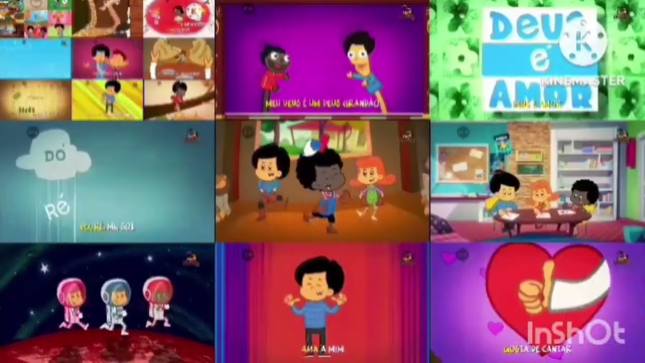 All 60 3 Palavrinhas & Músical Official Roundabouts At The Same Time Reverse