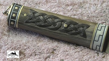 The Seax knife is finished