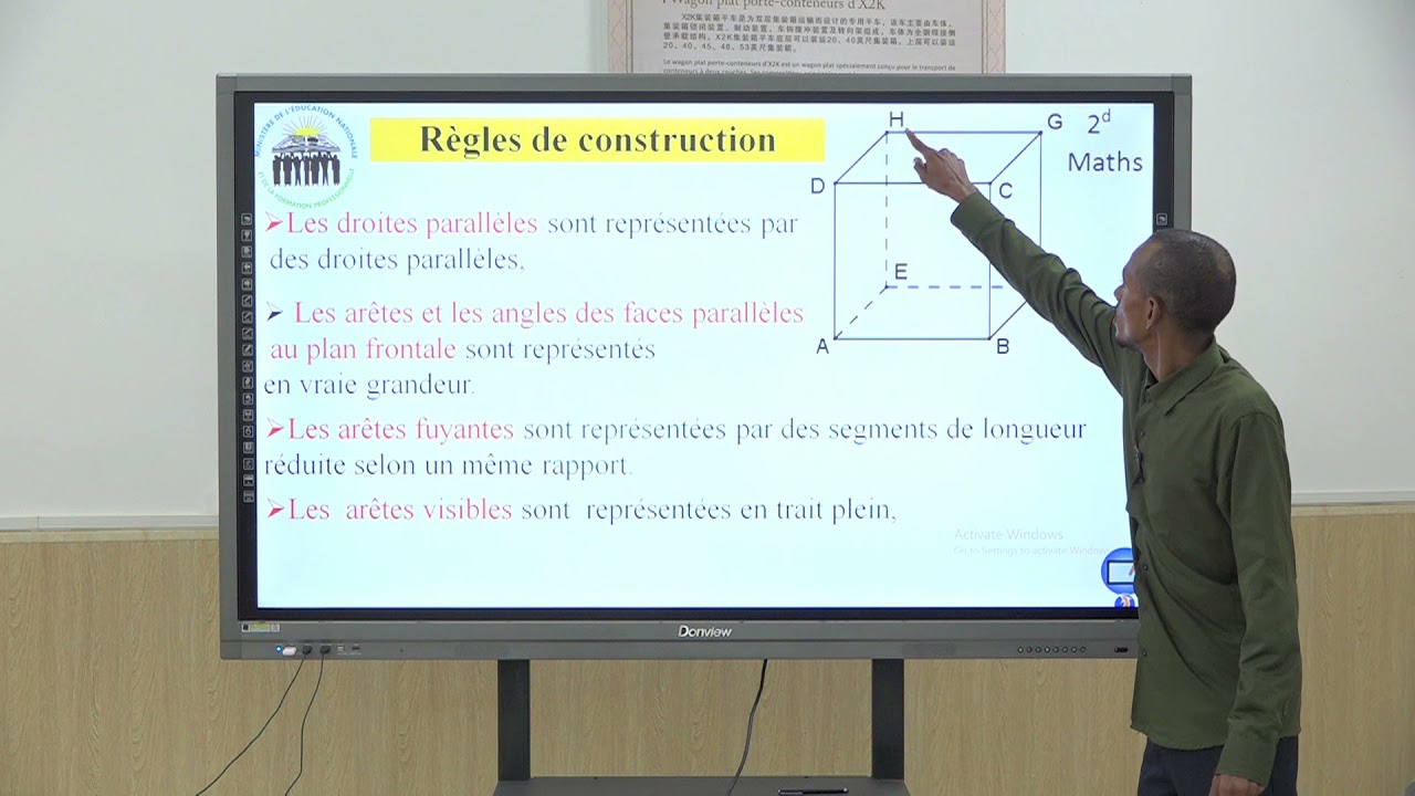 Seconde geometrie dans l'espace