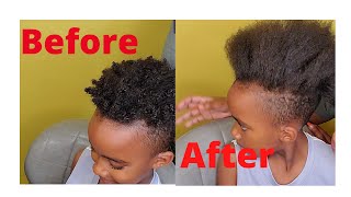How to blow dry  curly hair straight | how to blow dry men&#39;s hair