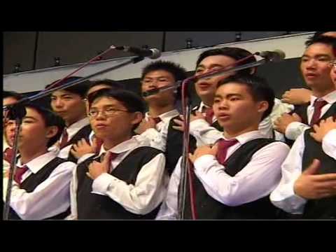 美中50周年校庆文娱晚会2003合唱团：真心英雄，梦想，订做一个天堂，好人一路平安(Choir Performance)