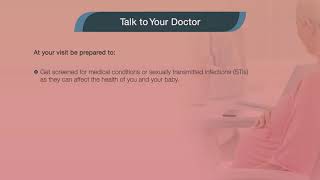Pre pregnancy Planning Part 1