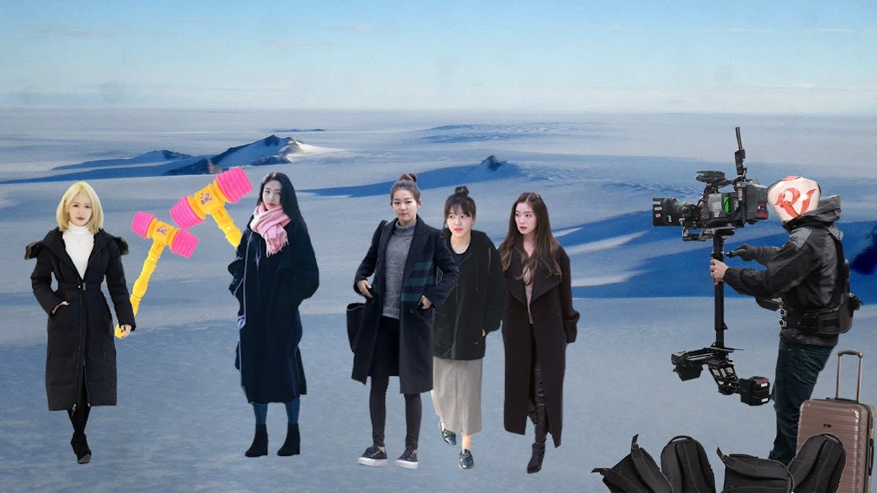 Red Velvet visits the North Pole for the next Level Up! Project