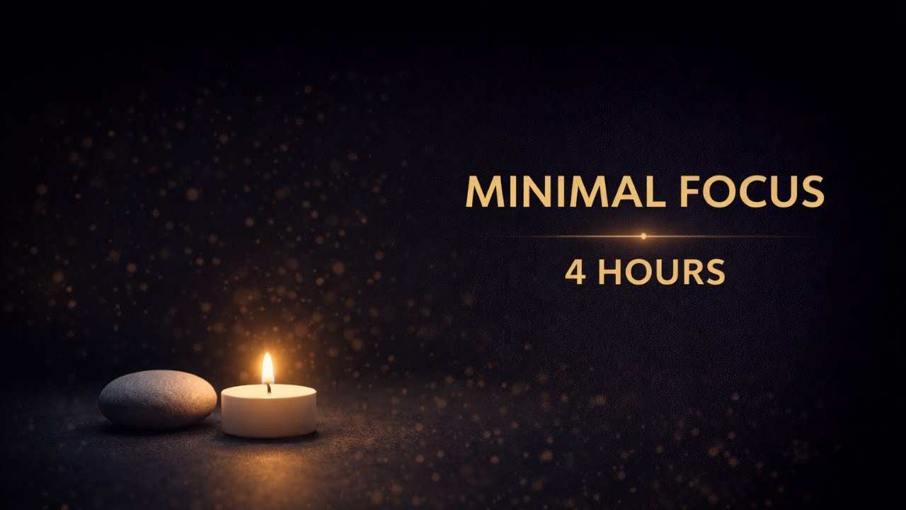 Minimal Focus – 4 Hours | Clean & Distraction-Free Work
