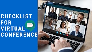 Checklist For Virtual Conference Technical Host Virtual Emcee Online Event Organizers