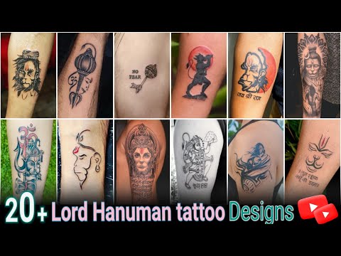 Hanuman Tattoo || Bajarangbali Tattoo || Hanuman Tattoo Hand Art By  Pen..❤️❤️ - YouTube