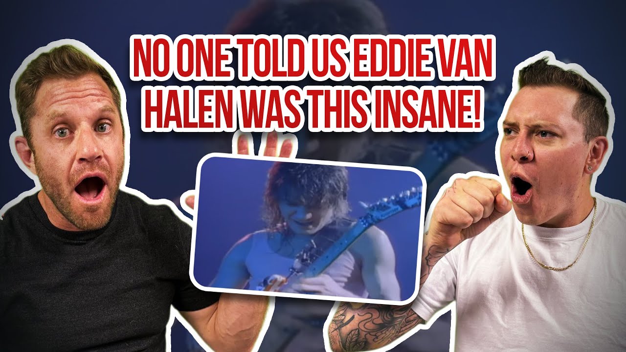 BEST GUITARIST OF ALL TIME!! First Time Reaction To Eddie Van Halen - Eruption (Live Guitar Solo)